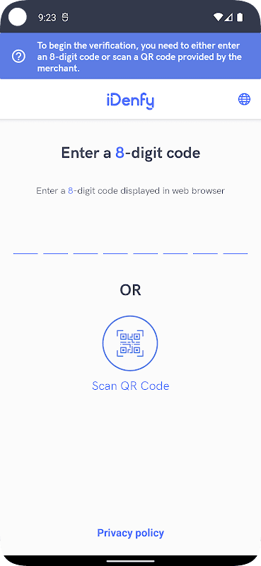 iDenfy Identity Verification screenshot 2