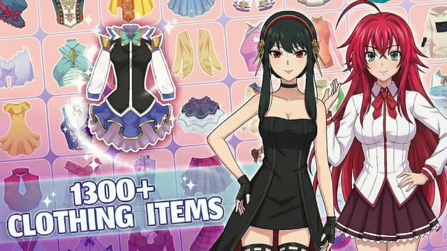 Anime Moe Girls Dress Up Games screenshot 5