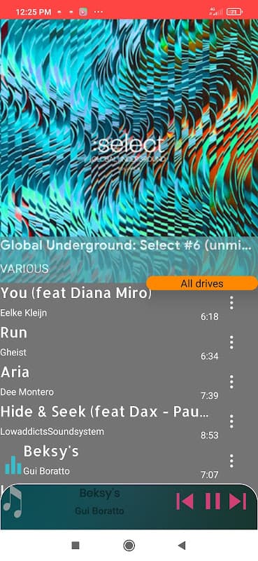 CloudTunes Cloud Stream Player स्क्रीनशॉट 5