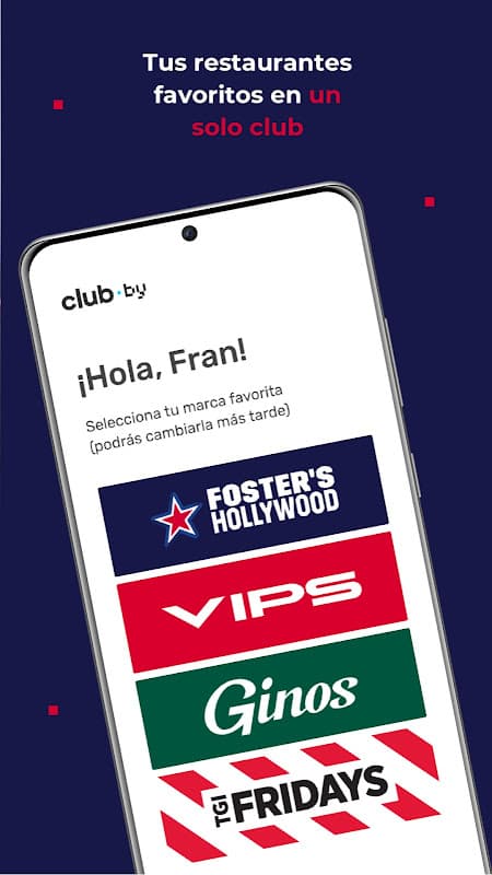 Club·by - Foster's Hollywood screenshot 2