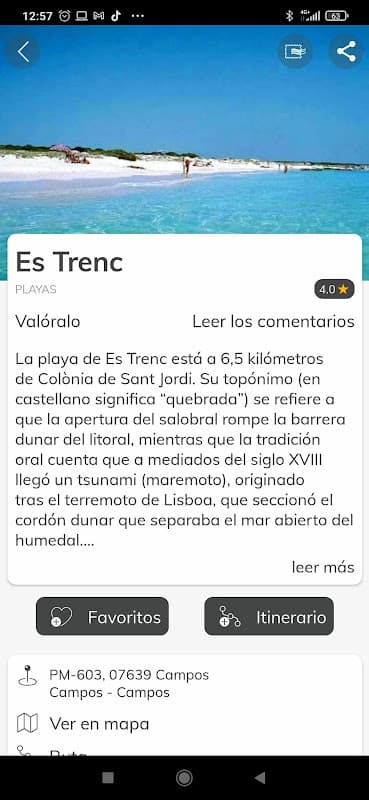 Mallorca runaway app screenshot 4