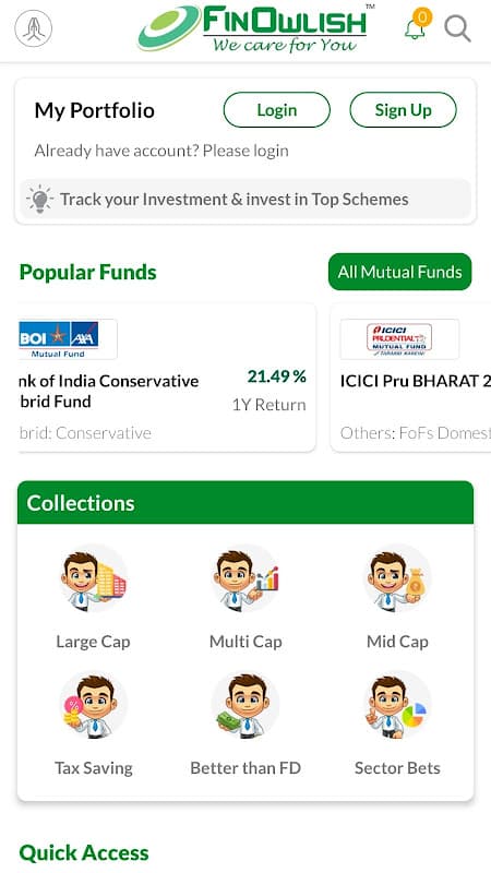 Mutual Funds and SIP App (Finowlish) screenshot 3
