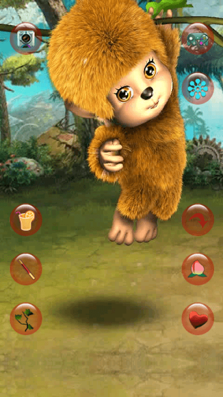 Talking Cute Monkey screenshot 3