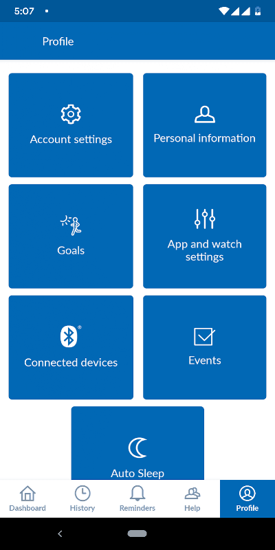 OMRON HeartAdvisor screenshot 2