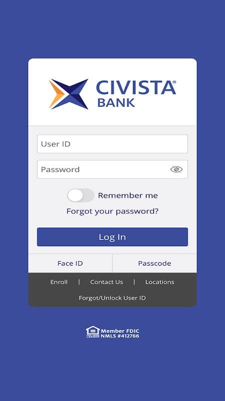 CB-Mobile Banking screenshot 1