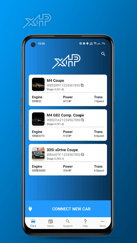 xHP Flashtool screenshot 2