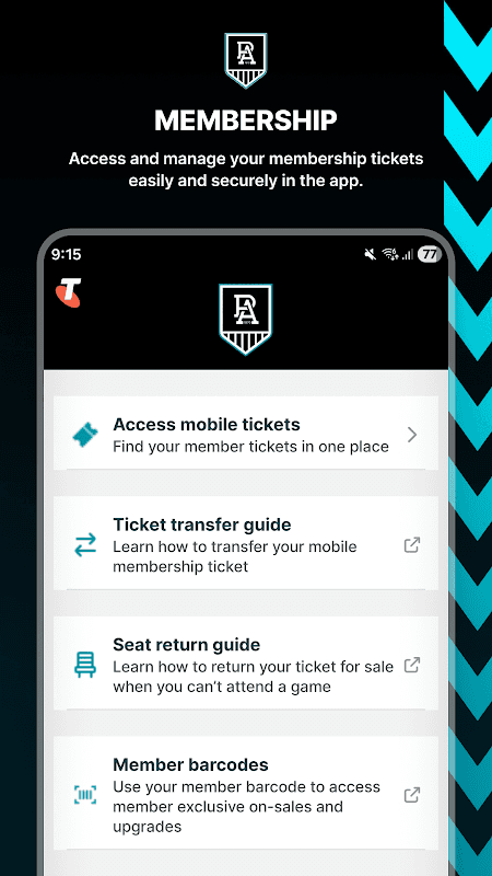 Port Adelaide Official App screenshot 5