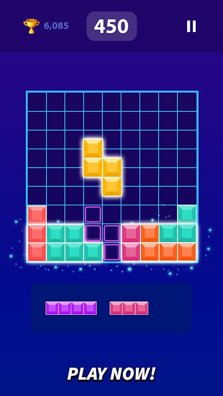 Fusion Blocks - A Puzzle Game screenshot 1