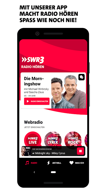 SWR3 screenshot 1