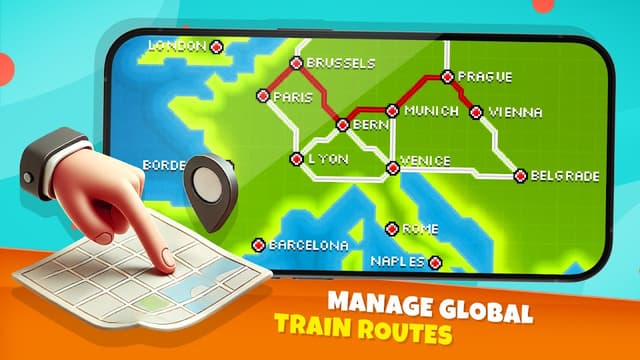 Pocket Trains: Railroad Tycoon screenshot 2