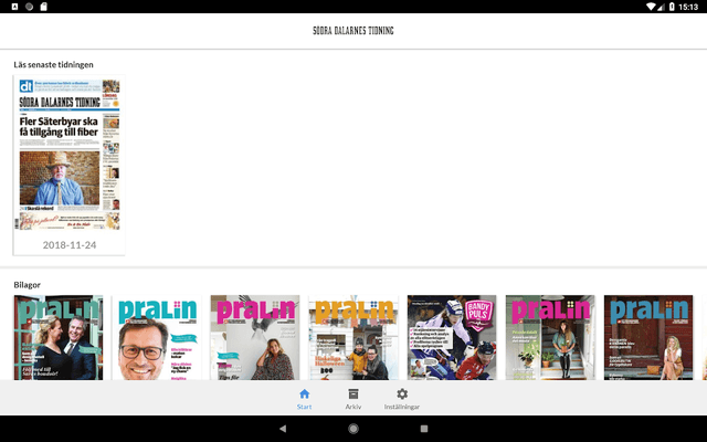 Södra Dalarnes Tidning e-tidn screenshot 6