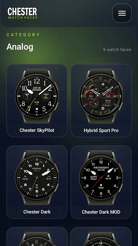 Chester watch faces screenshot 3