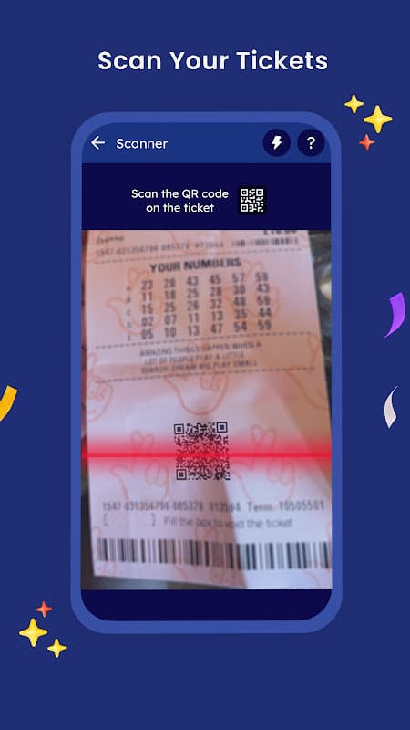 My Lotto UK: Scanner & Results screenshot 1