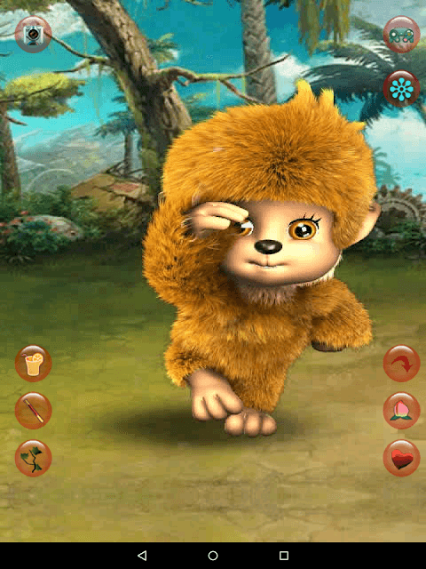 Talking Cute Monkey screenshot 5