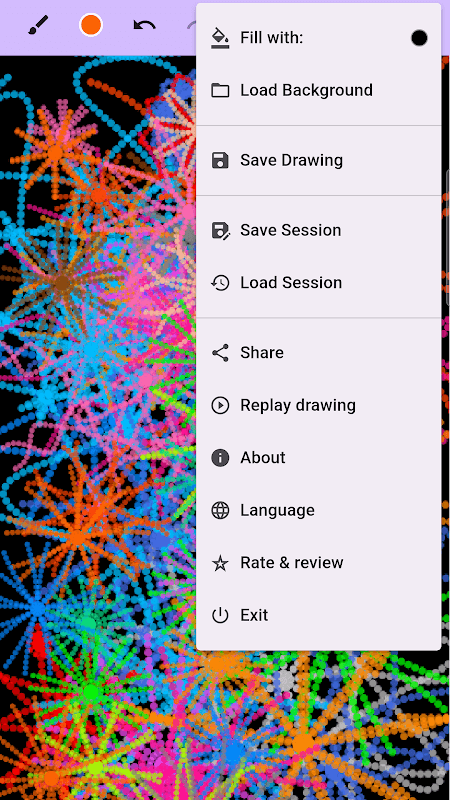 Magic Paint Kaleidoscope screenshot 4