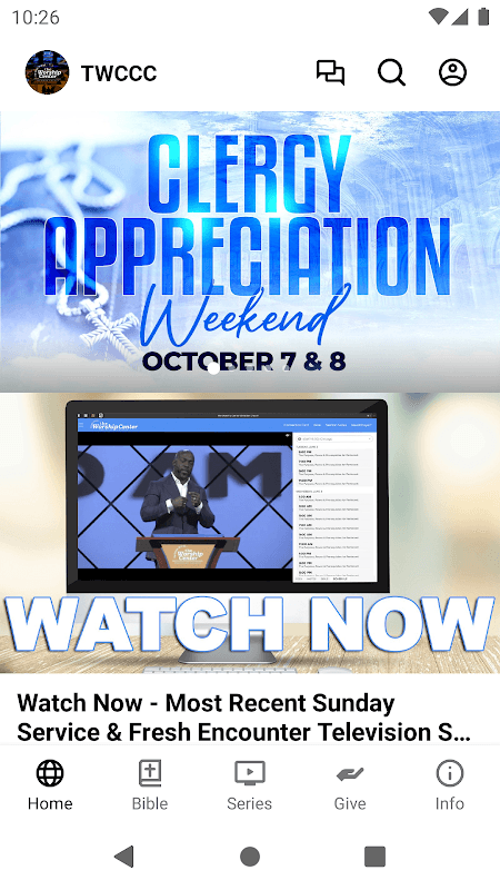 The Worship Center screenshot 1