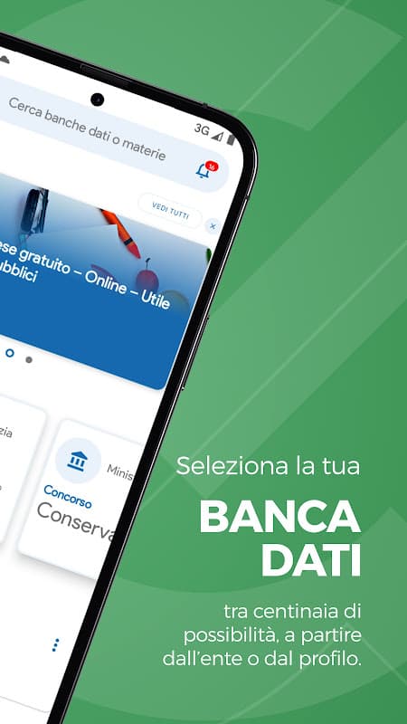 Concorsando.it - Simulatore quiz concorsi pubblici screenshot 2
