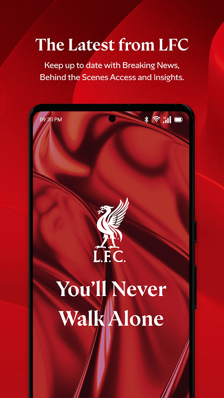 The Official Liverpool FC App screenshot 1