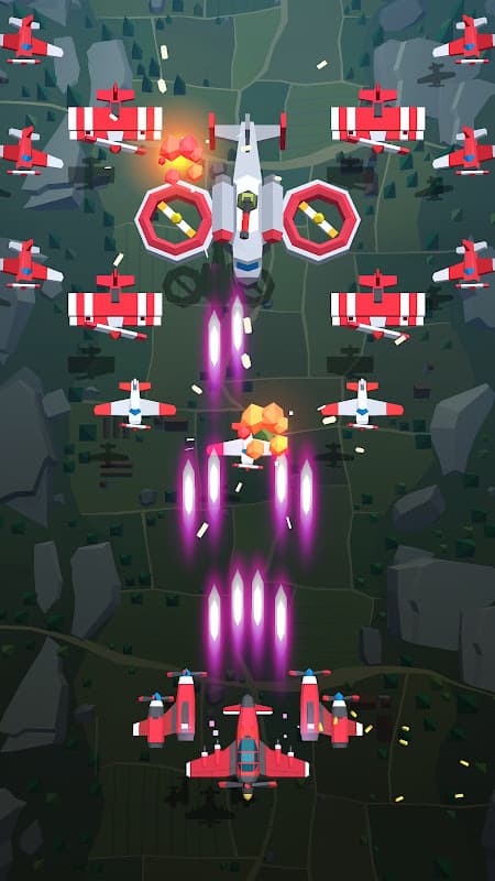 Burning Sky : Aircraft Combat screenshot 4