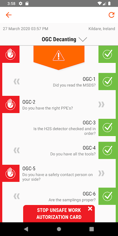 OI Check Status screenshot 1