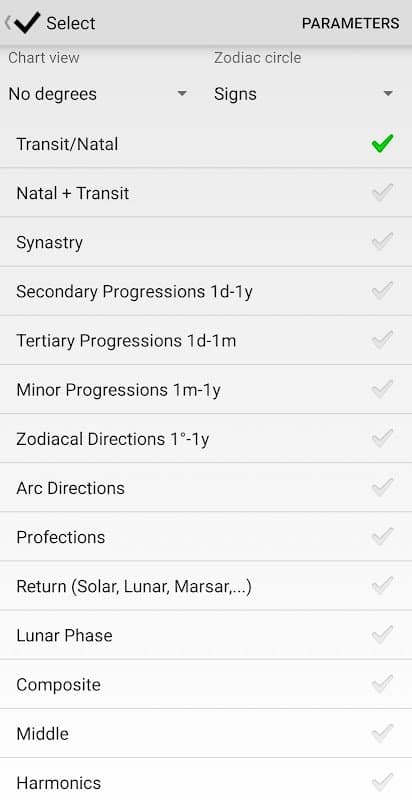 Astrological Charts Lite screenshot 4