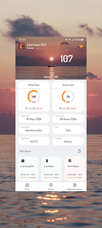 Şafak Sayar - Asker Gün Sayacı screenshot 2