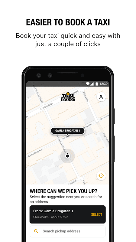 Taxi Sthlm screenshot 1