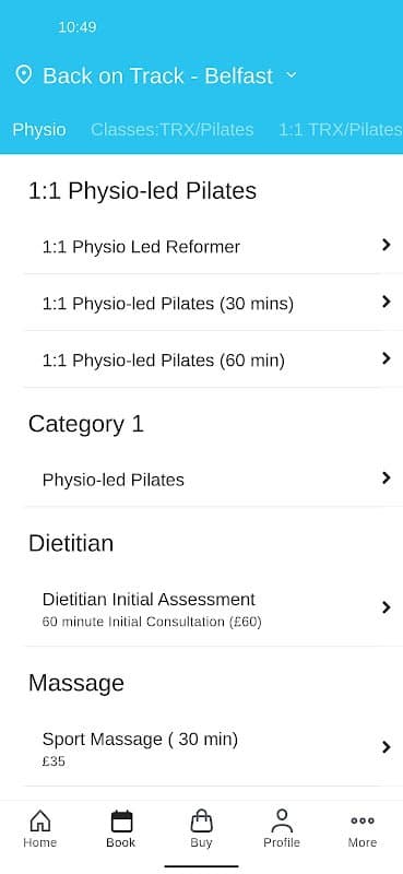 Back on Track NI screenshot 2