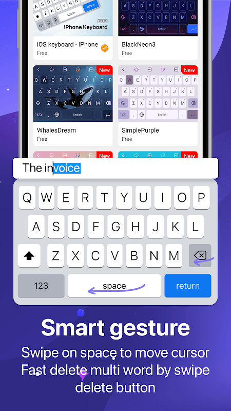 Keyboard iOS 16 - Emojis screenshot 5