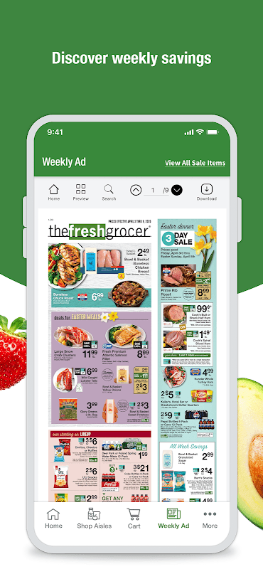 The Fresh Grocer: Shop & Save screenshot 2