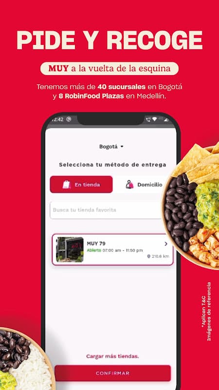 Muy App screenshot 2