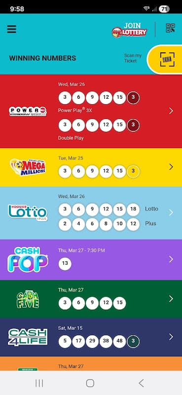 Hoosier Lottery screenshot 3