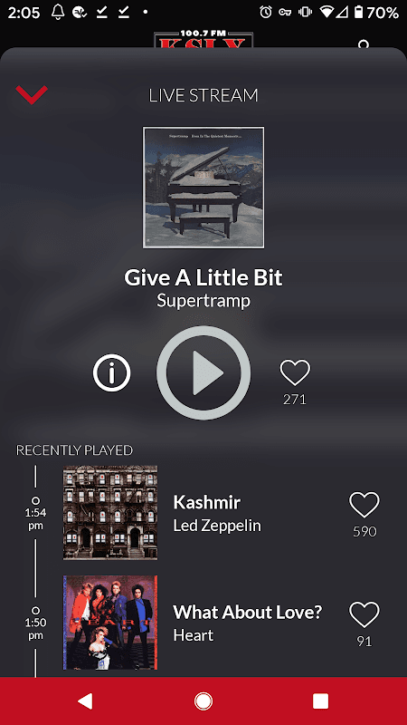 100.7 KSLX screenshot 2