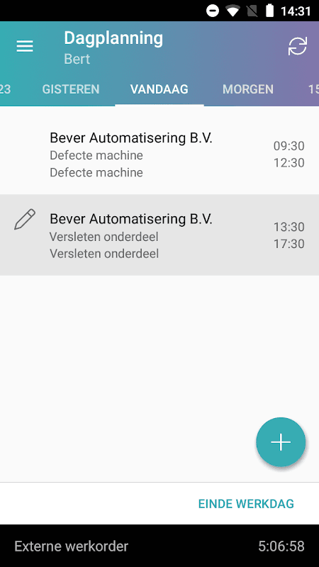 Powerall Werkbon screenshot 3