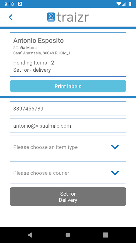 Traizr Mailroom screenshot 6
