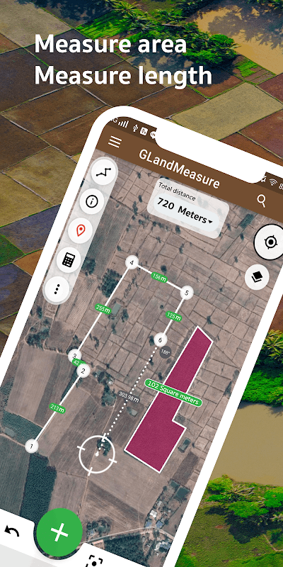 GPS Field Area Measure : GLand screenshot 1