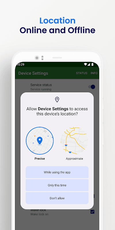 Traccar Client screenshot 3