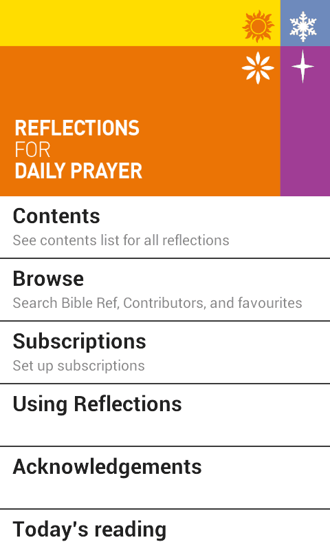 Reflections for Daily Prayer screenshot 2