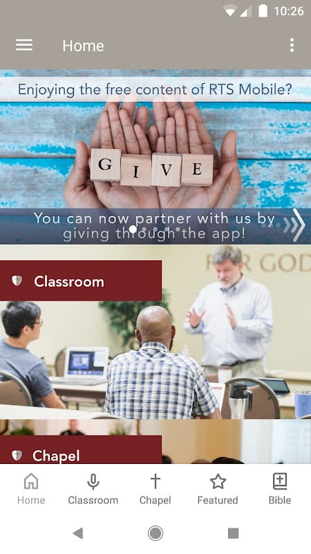 Reformed Theological Seminary screenshot 1