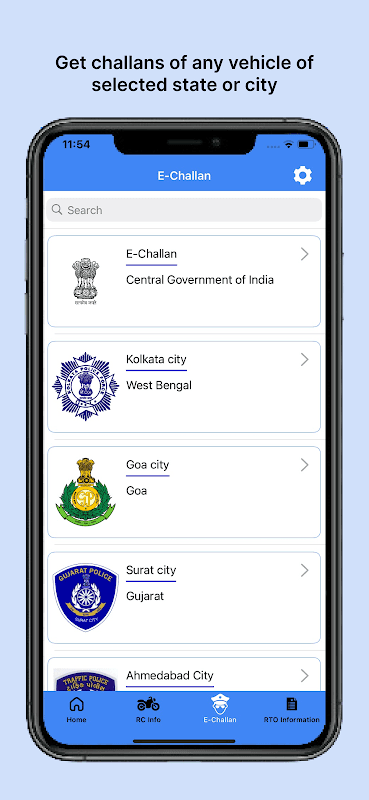 Vahan - eChallan, Vehicle Info screenshot 5