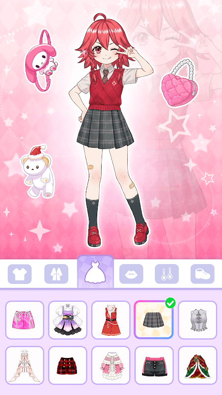 Anime Dress Up & Makeup Doll screenshot 2