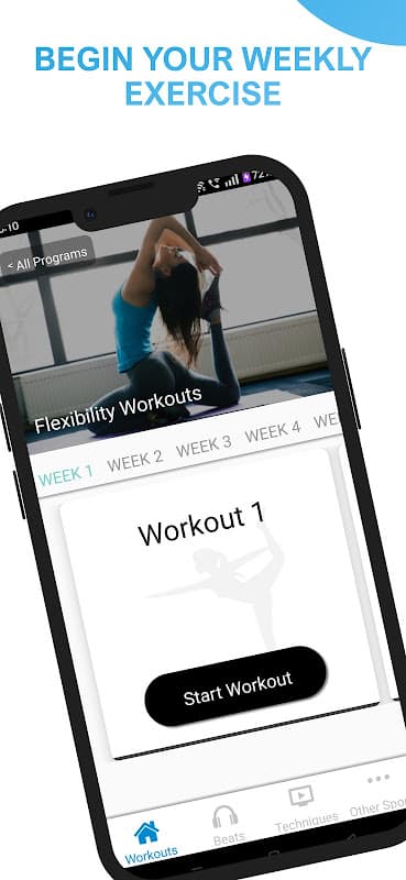 Flexibility Workout Exercises screenshot 3