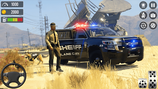 Police Car Chase: Cop Games 3D screenshot 3