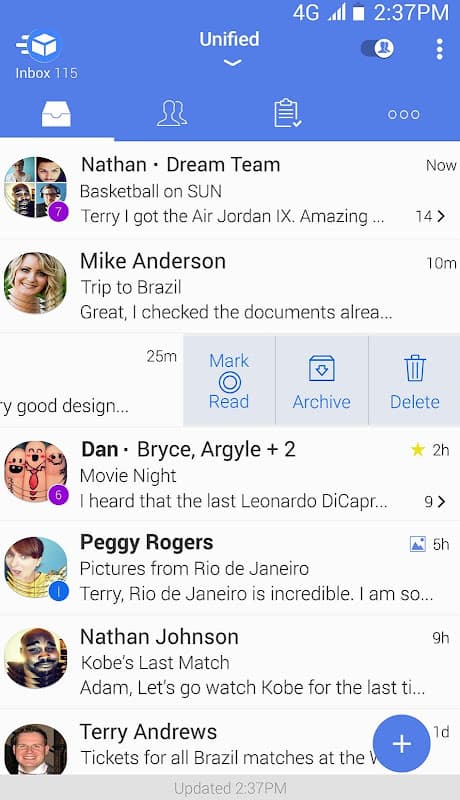 TypeApp mail - email app screenshot 3