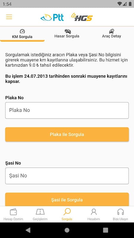 HGS - Hızlı Geçiş Sistemi screenshot 4