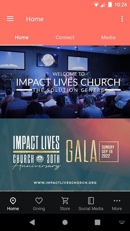 Impact Lives Church screenshot 1
