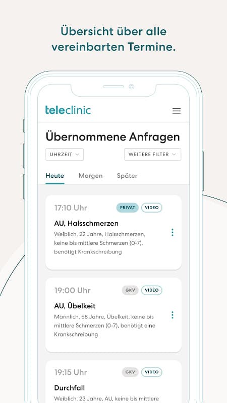 TeleClinic Ärzte screenshot 6