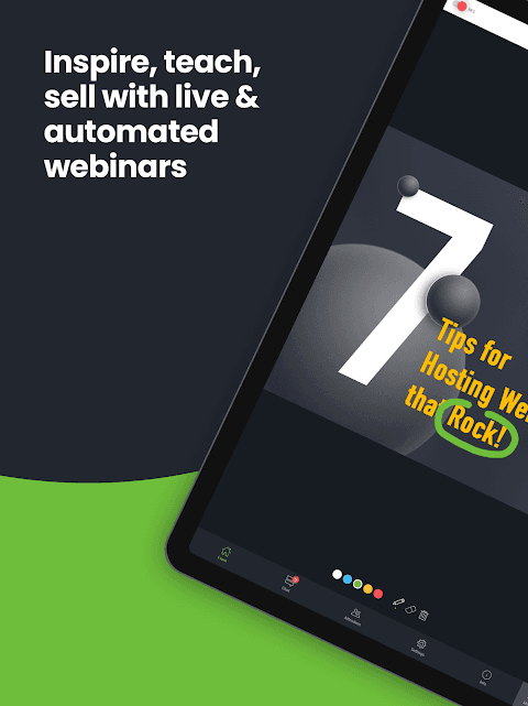 ClickMeeting Webinar App screenshot 6