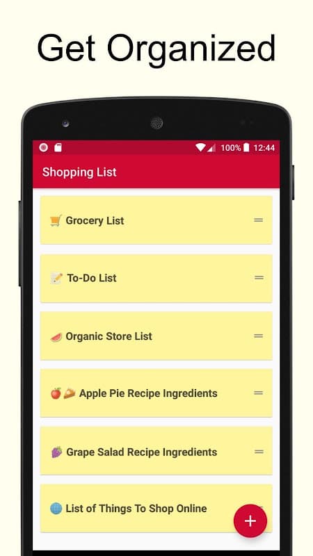 Shopping List - Simple & Easy screenshot 1
