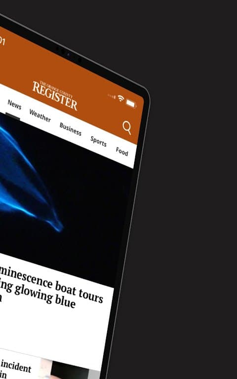 Orange County Register screenshot 2
